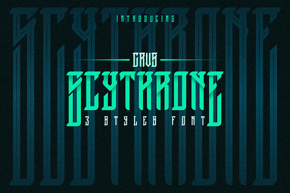 Grvs Scythrone Font