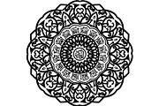 Black Floral Mandala Bundle, an Illustration by Designer_Momina (Thumbnail 18 of 20)