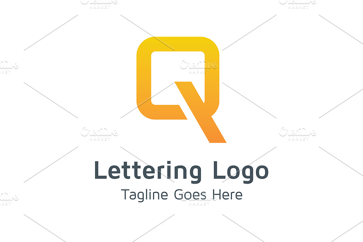20 Logo Lettering Q Template Bundle, a Branding & Logo Template by Acongraphic (Photo 15 of 21)