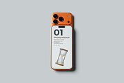 Iphone 17 Pro Mockup, a Mockup by NyakBiett (Thumbnail 2 of 5)