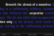 CS Norvile – Gothic Font, a Blackletter Font by Craft Supply Co. (Thumbnail 4 of 8)