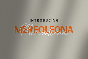 Mereoleona | Font Duo