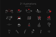 Valentine's day hand drawn icon, an Outline Icon by Poturemskaya.design (Thumbnail 4 of 5)
