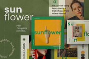 Sunflower - Social Media Bundle, a Social Media Template by Dirtytemp Studio (Thumbnail 8 of 15)