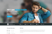 Web Desinger PSD Website Template, a Landing Page Template by WebbyTemplates (Thumbnail 2 of 7)