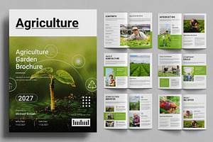 Agriculture Brochure Layout, a Brochure Template by ContestDesign