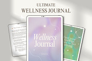 Wellness Journal | Digital Printable, a Templates & Theme by Enchanted Visions Shop (Thumbnail 1 of 7)