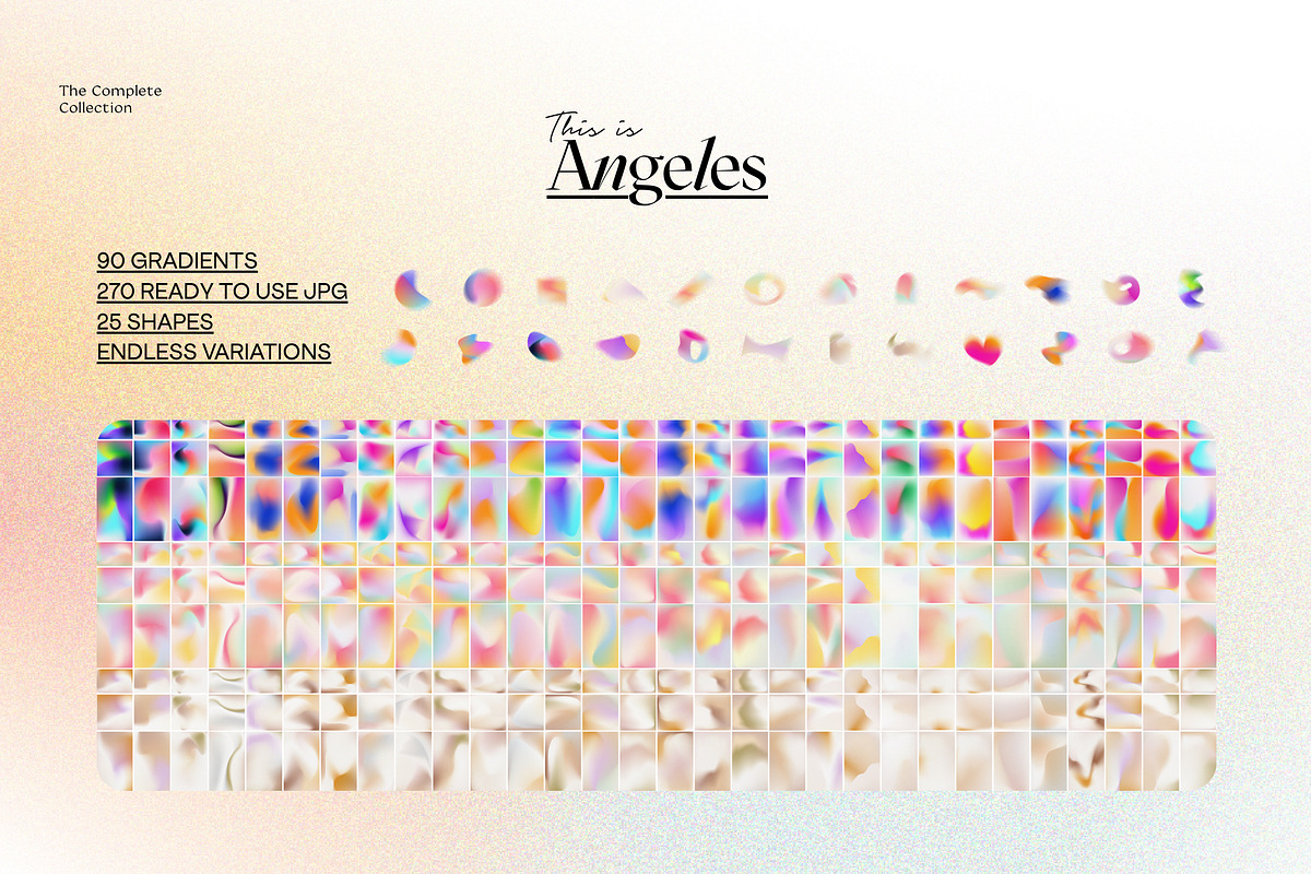 Retro Gradients & Shapes, a Background Graphic by Nomad Visuals (Photo 27 of 31)