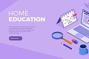 Online distance education technology, an Education Illustration by TAlex (Thumbnail 4 of 6)