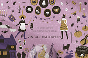 Vintage Halloween, an Object Graphic by Vector Mystery (Thumbnail 1 of 9)