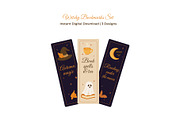 Witchy Bookmarks Set: Cozy Autumn Ma, a Seasonal Illustration by uStickery (Thumbnail 3 of 3)