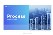 Process Flow Diagram PowerPoint, a Presentation Template by Pixslides (Thumbnail 3 of 7)