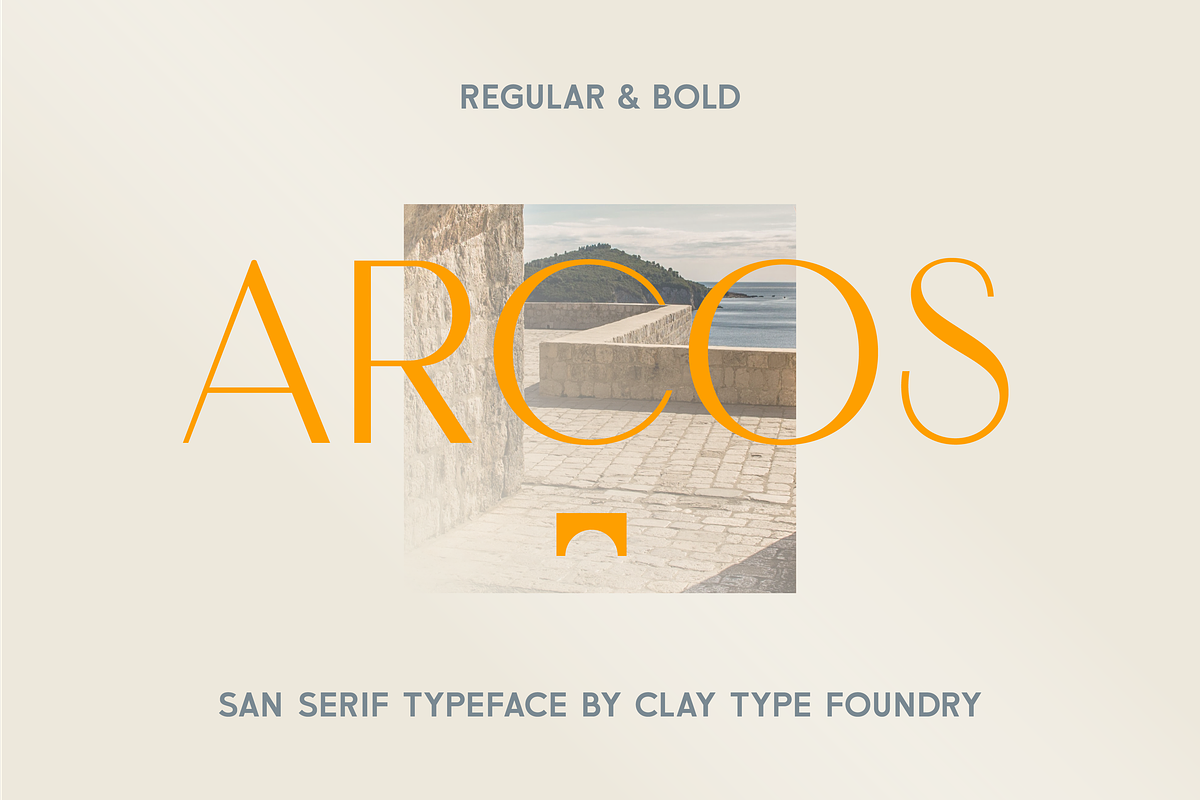 Arcos Modern Sans Serif Font, a Sans Serif Font by Studio Clay (Photo 1 of 10)
