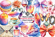 Beautiful Aesthetic Clipart, an Illustration by Canvas Craft (Thumbnail 1 of 7)