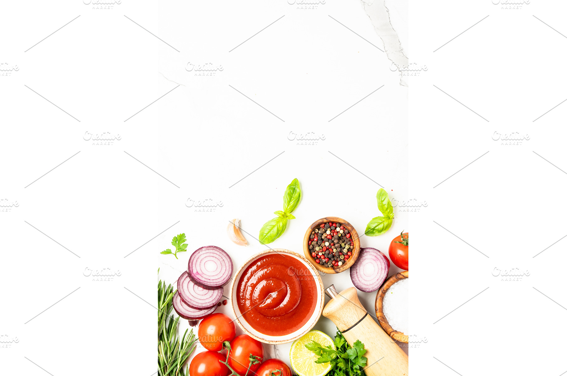 Food background, cooking ingredients, a Food & Drink Photo by Nadia-nb
