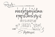 Rogelio Script, a Handwritten Font by joelmaker (Thumbnail 9 of 17)