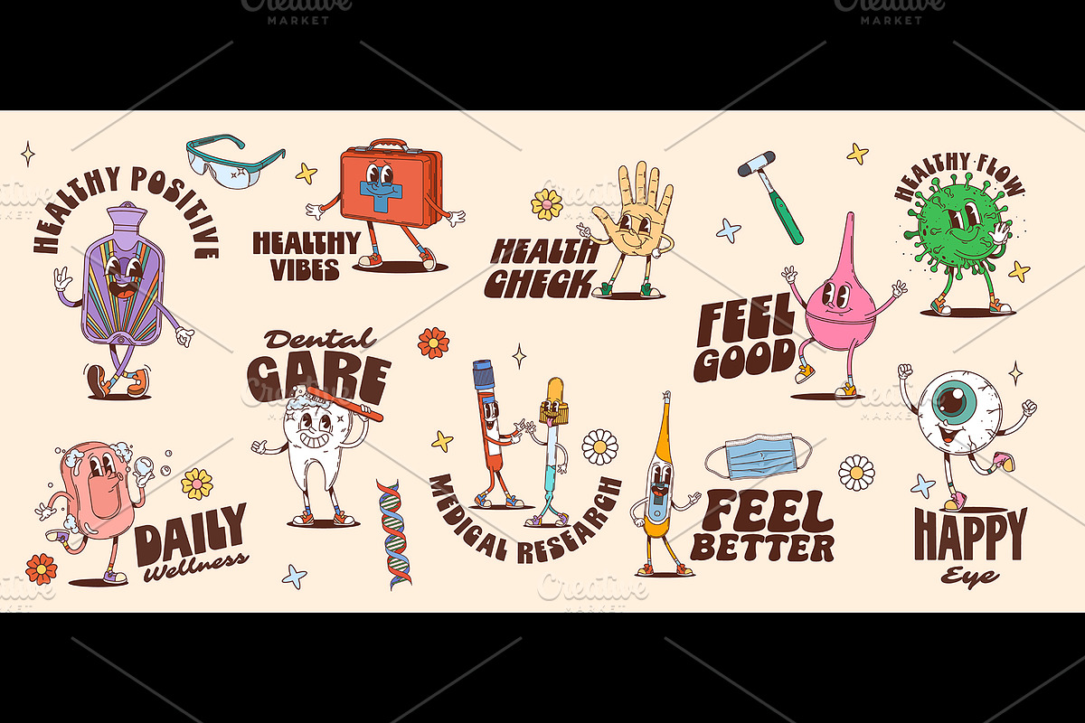 Medicine and health care, a Healthcare Illustration by Buch&Bee (Photo 2 of 3)