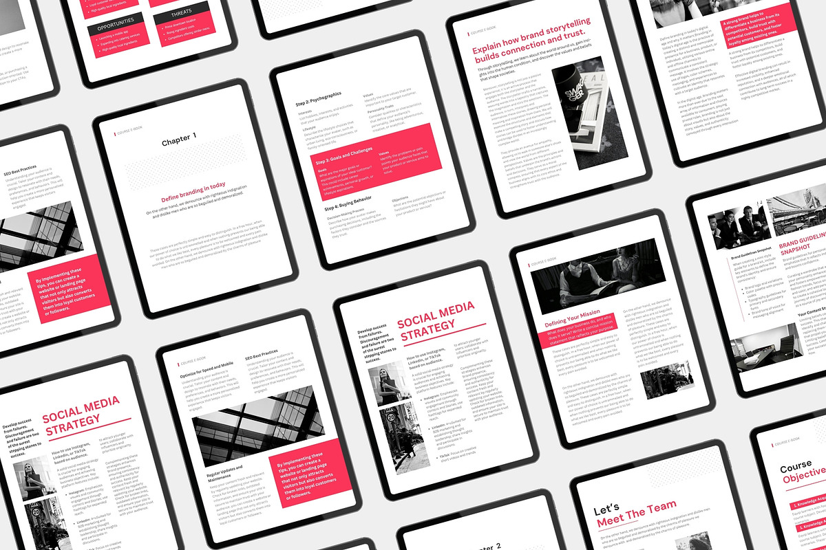 Minimal Canva Ebook Template, a Magazine Template by TheBrightGrap (Photo 6 of 9)