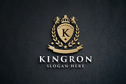 Royal Letter K Crest Logo, a Branding & Logo Template by Design_Planet (Thumbnail 1 of 3)