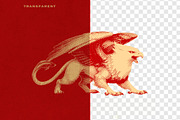 Heraldic Griffin Vintage Engraving, an Object Graphic by Kaizla03 (Thumbnail 3 of 5)