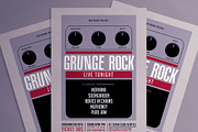 Grunge Rock Live Tonight Flyer, a Flyer Template by AdamHasan (Thumbnail 1 of 3)