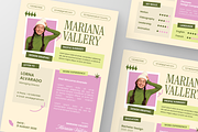 Modern Creative CV Resume, a Resume Template by Annora Studio (Thumbnail 6 of 6)