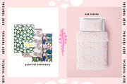 DEEP TROPICAL floral collection, a Texture Graphic by solmariart (Thumbnail 7 of 8)