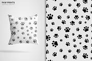 Paw Prints Seamless Patterns, a Pattern Graphic by 3Y_Design (Thumbnail 7 of 7)