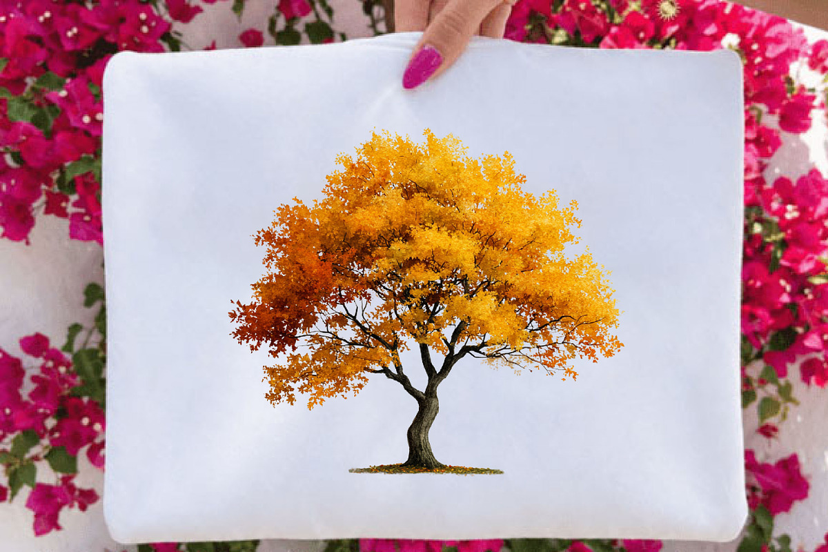 Watercolor Autumn Tree PNG Clipart, a Seasonal Illustration by SVGArt (Photo 3 of 5)