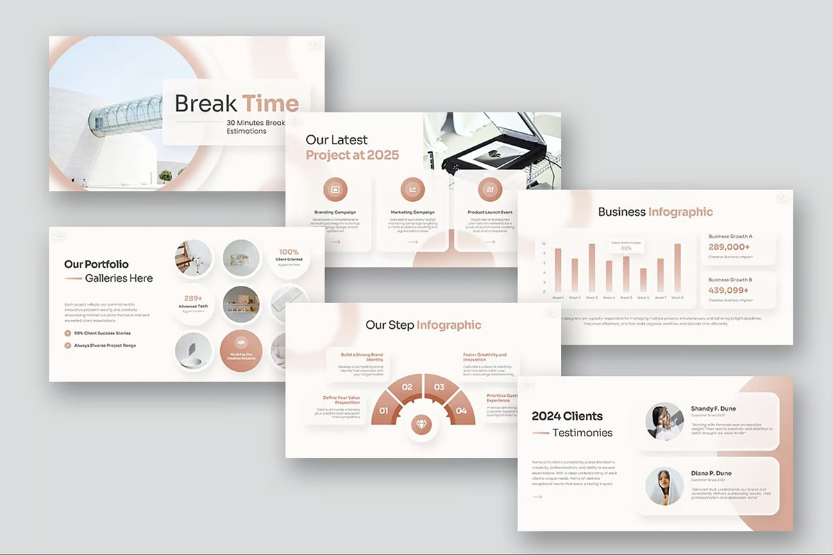 Creative Presentation Google Slides, a Presentation Template by Fit-tee (Photo 2 of 10)