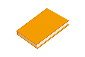 Vector Book Icon. Learning Or