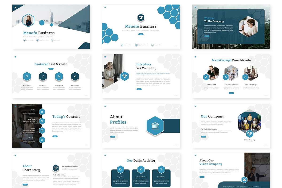 Menafa - Keynote Template, a Presentation Template by inspirasign (Photo 2 of 4)