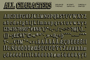 Acelon 3D, a Serif Font by Craft Supply Co. (Thumbnail 7 of 7)