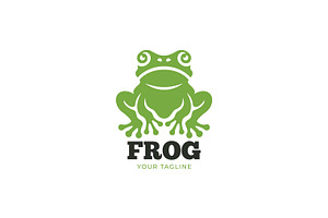 Creative Green Frog Logo Design, a Branding & Logo Template by Signatoro