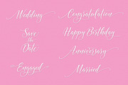 Exellentia, a Script Font by Byuly Ayika (Thumbnail 2 of 10)