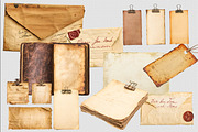 Blank Sheets of Aged Paper & Letters, a Templates & Theme by VetalStock (Thumbnail 1 of 12)