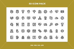 Anxiety and depression icons, an Outline Icon by Wencory