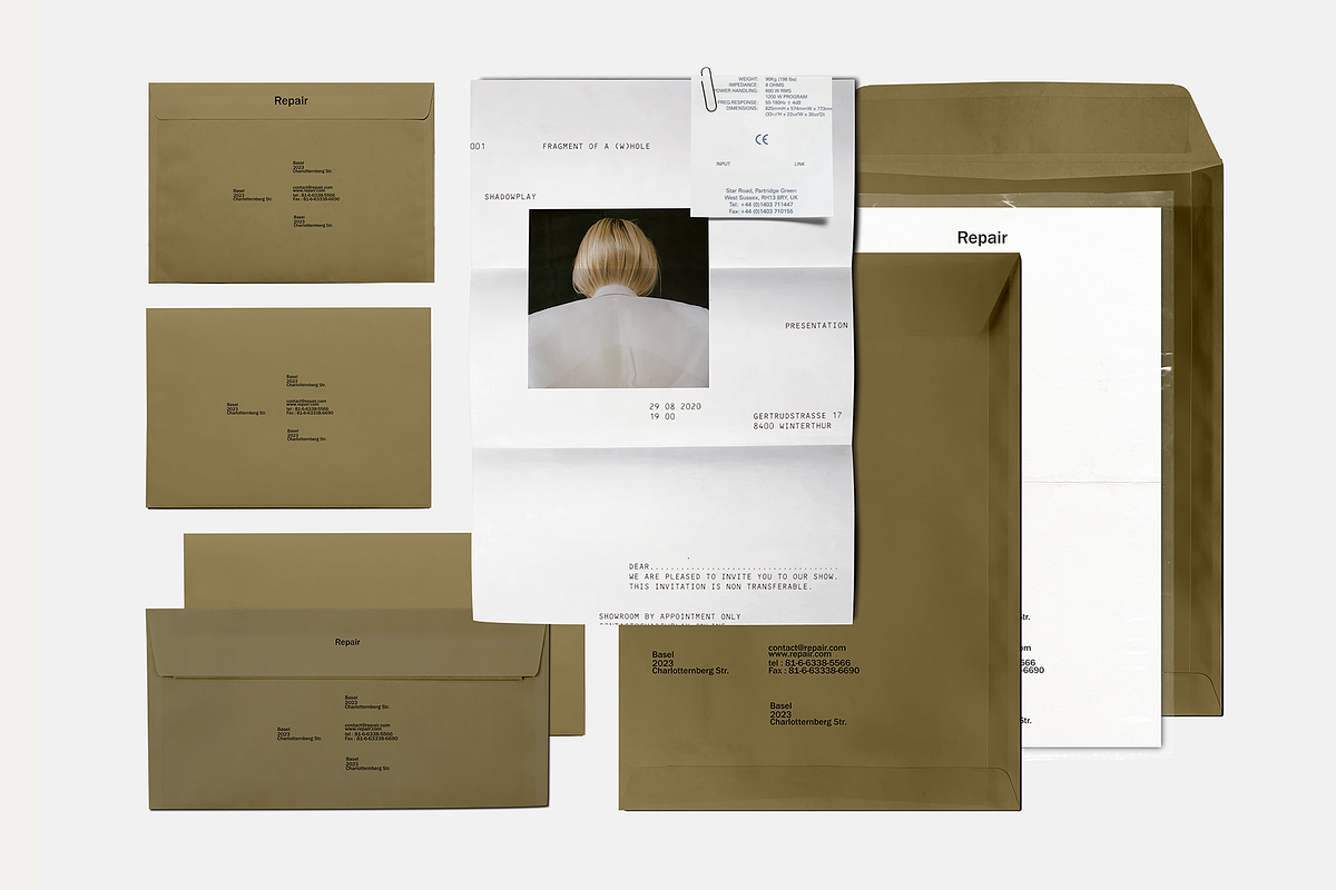 Branding Stationery Envelope Mockup, an Advertising Mockup by Replika Machine (Photo 1 of 8)