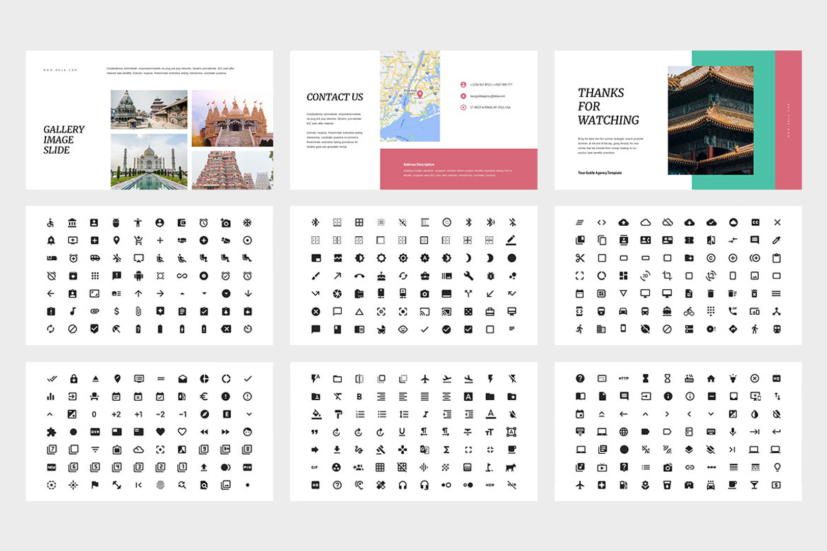 Dela : Tour and Travel Google Slides, a Presentation Template by Punkl Camp (Photo 5 of 9)
