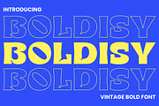 Boldisy - A Vintage Bold Font, a Serif Font by Graphue (Thumbnail 1 of 9)