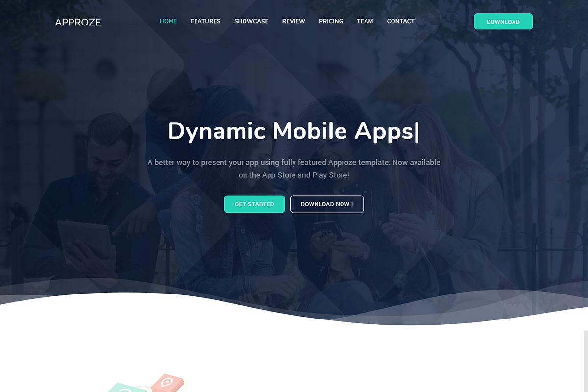 Approze - App Landing Template, a Bootstrap Template by shreethemes (Photo 6 of 6)