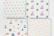 Nautical Watercolor Patterns, a Pattern Graphic by Spirit of Colors (Thumbnail 6 of 6)