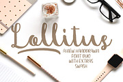 Lollitus Font Duo, a Sans Serif Font by Indotitas (Thumbnail 1 of 8)