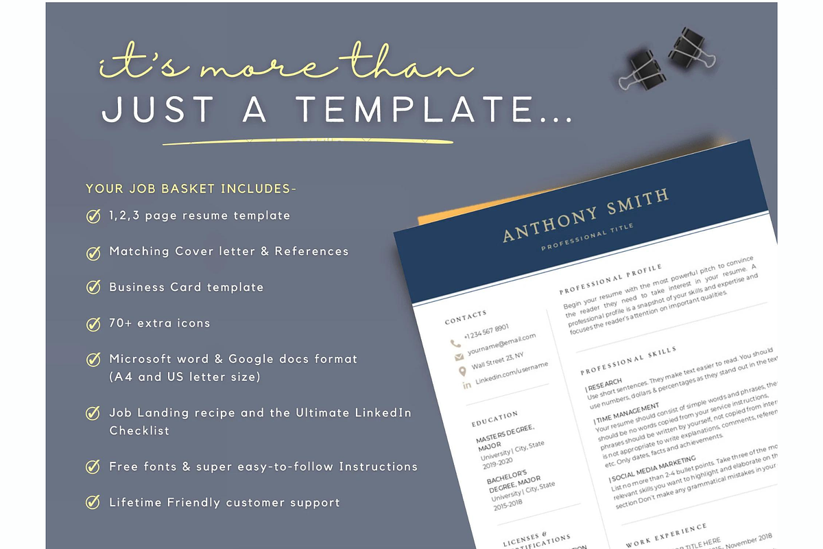 Combination Resume template format, a Resume Template by Climbwithelevator (Photo 5 of 6)