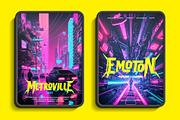 Arcade Funk Typeface, a Serif Font by alit design (Thumbnail 15 of 20)