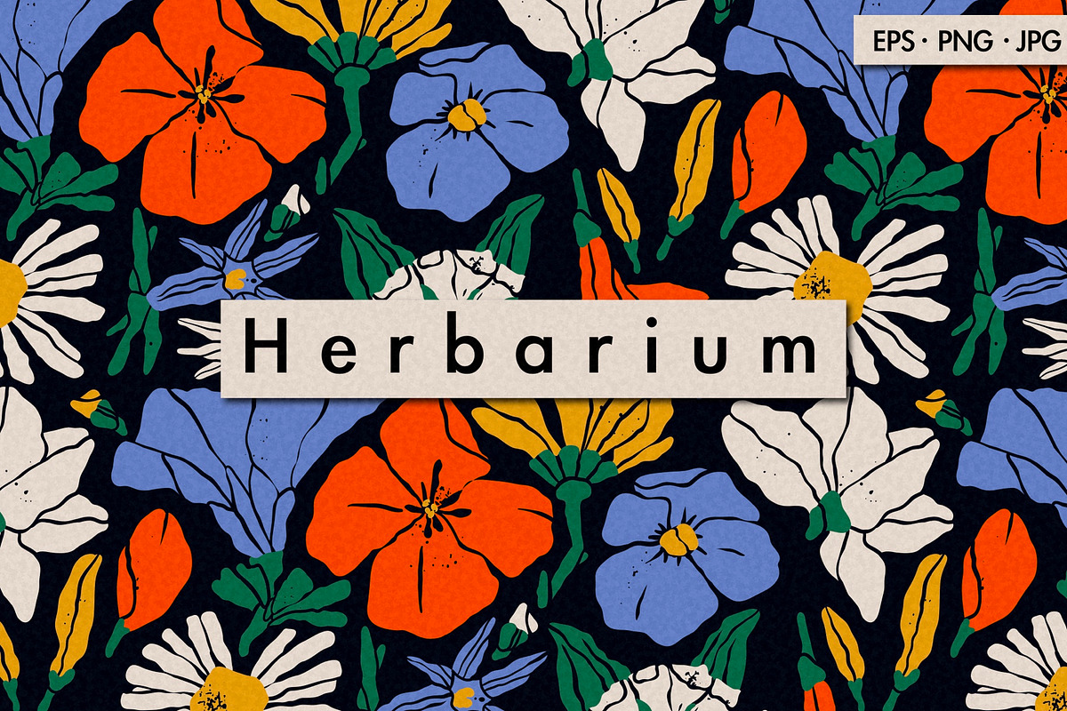 Herbarium, a Pattern Graphic by Twisted Tail (Photo 1 of 6)