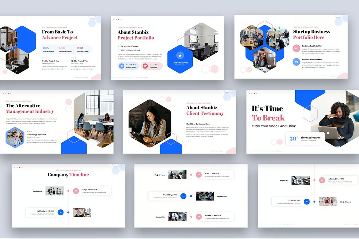 Stanbiz - Startup Business PPoint, a Presentation Template by Fit-tee (Photo 3 of 6)