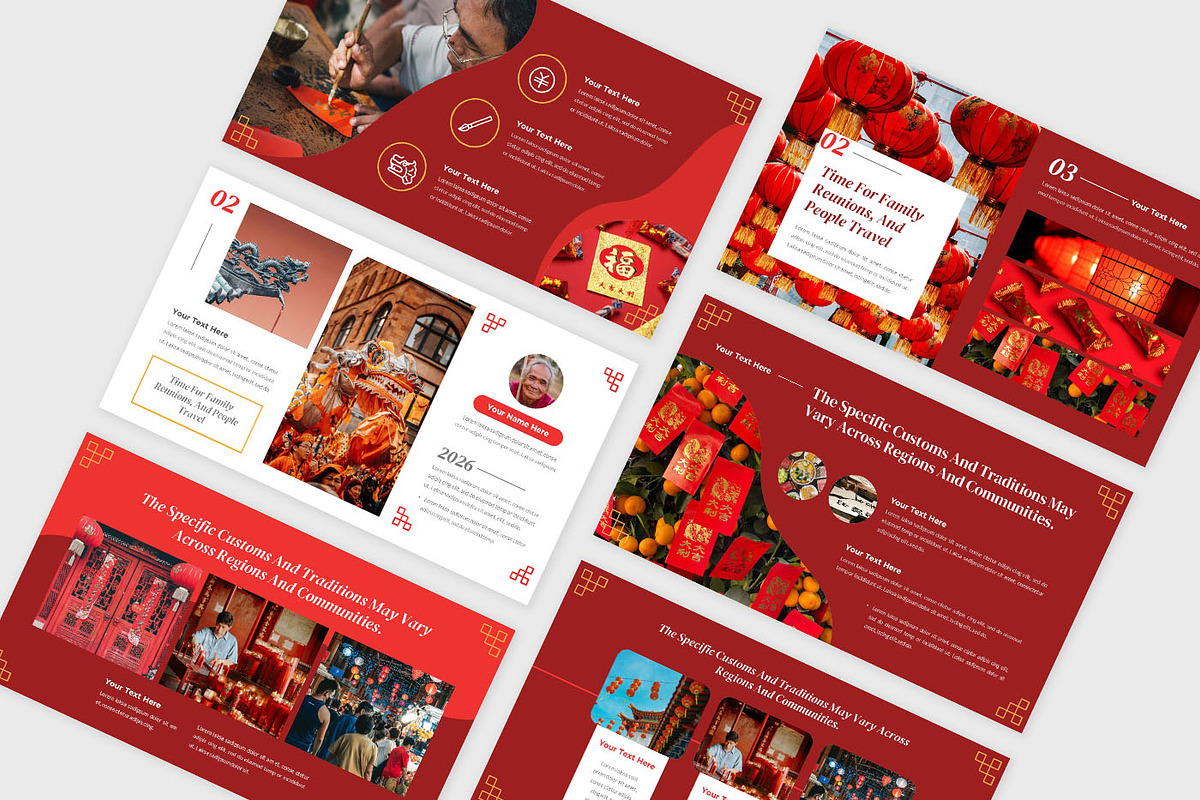 New Year Celebration Google Slides, a Presentation Template by Robs Daily Design (Photo 2 of 10)