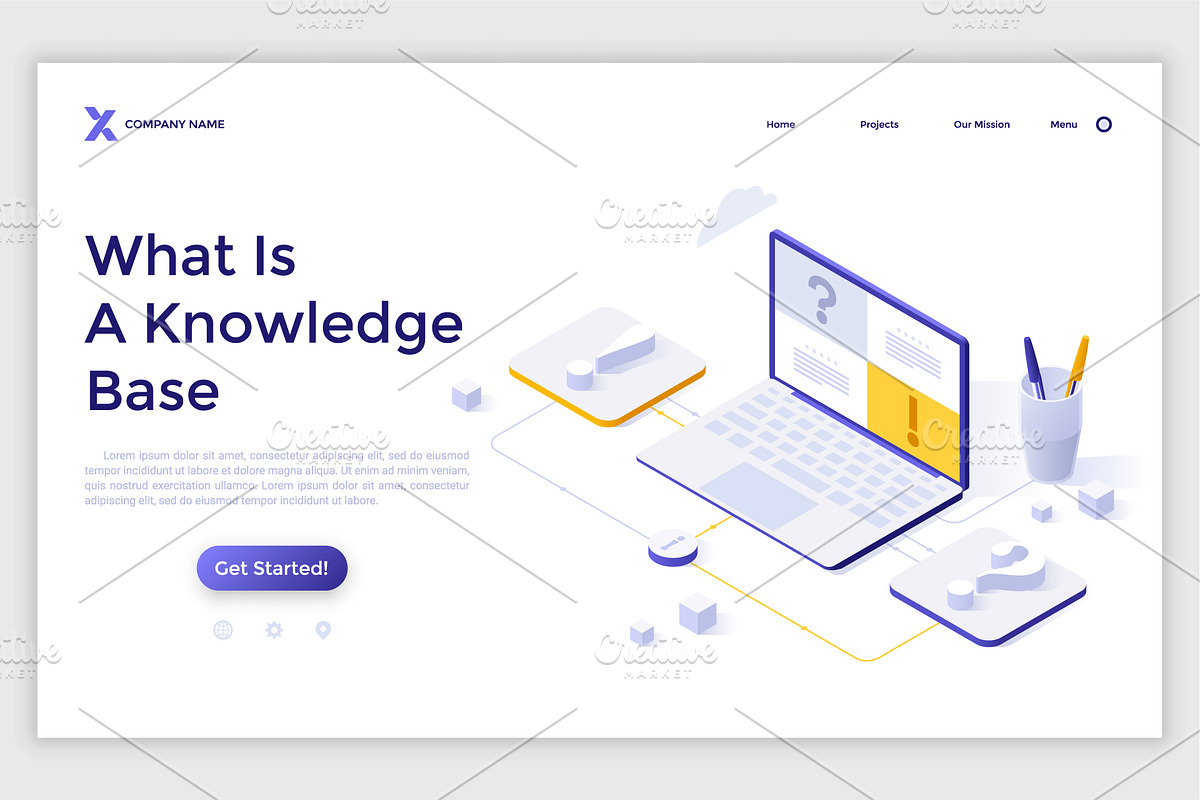 Isometric Solutions Mini. Part 12, a Templates & Theme by Andrew Kras Design (Photo 6 of 13)