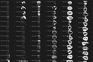 Body Templates - Tattoo Stamp Set